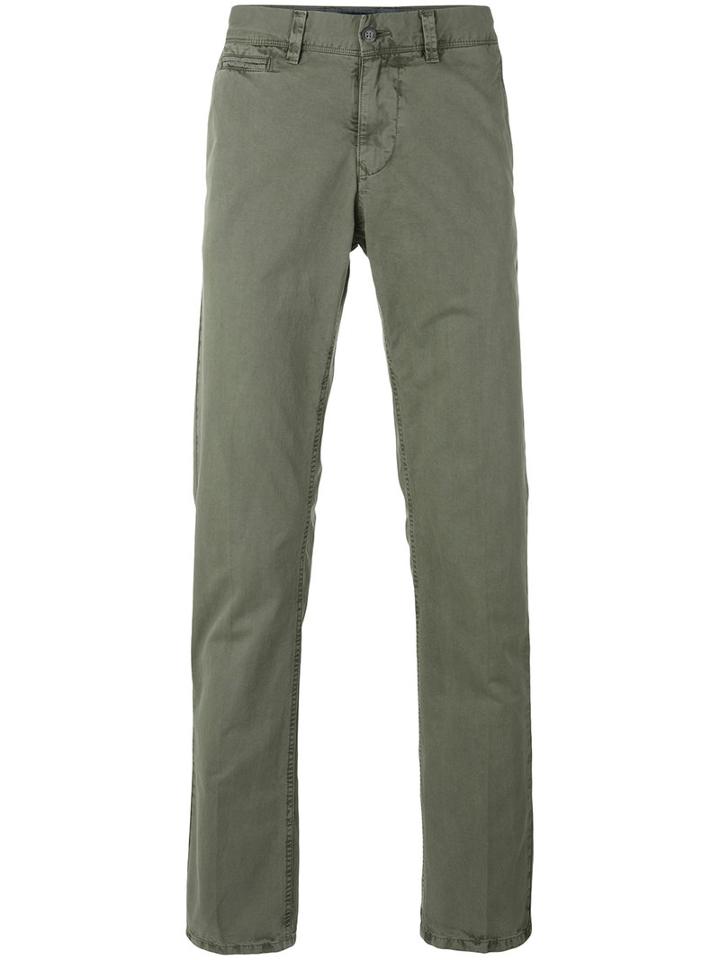 Woolrich - Chino Trousers - Men - Cotton - 33, Green, Cotton