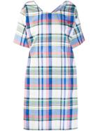 Ports 1961 Plaid Midi Dress - Blue