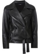 Bassike Wide Lapel Cropped Jacket