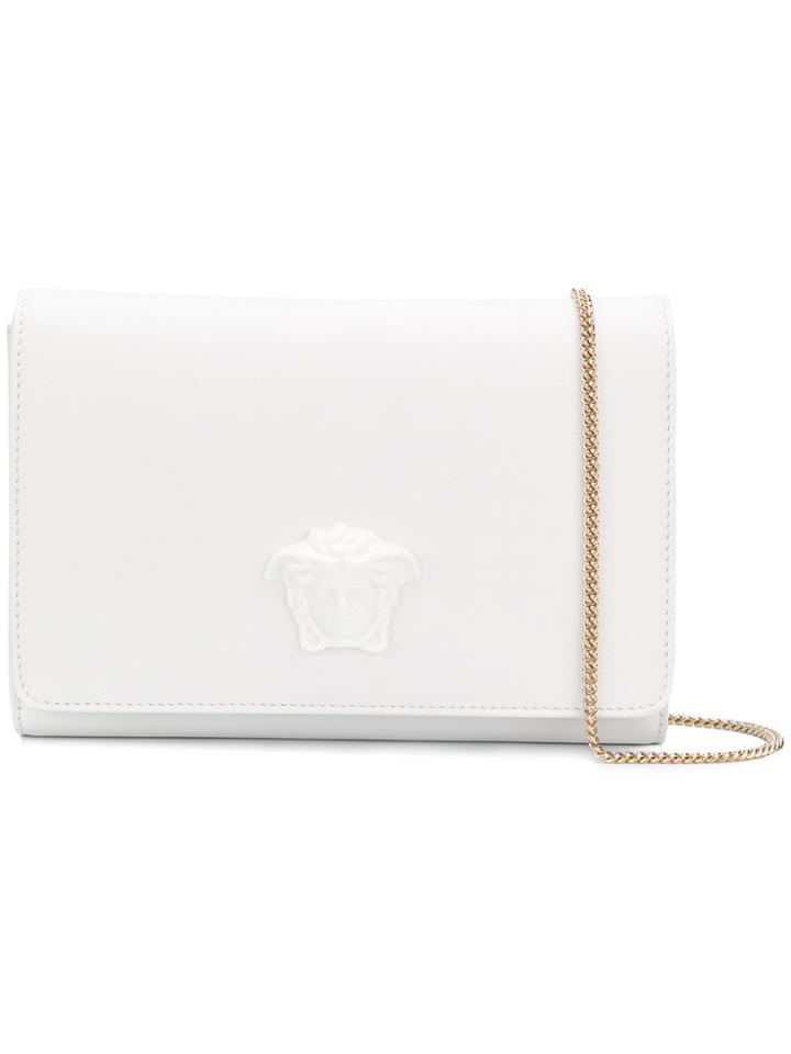 Versace Medusa Clutch Bag - White