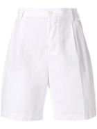 Aspesi High-waist Shorts - White