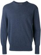 N.peal Plain Sweatshirt, Men's, Size: Small, Blue, Cashmere