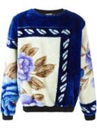 Andrea Crews 'bloom' Sweatshirt, Men's, Size: Large, Blue, Polyester