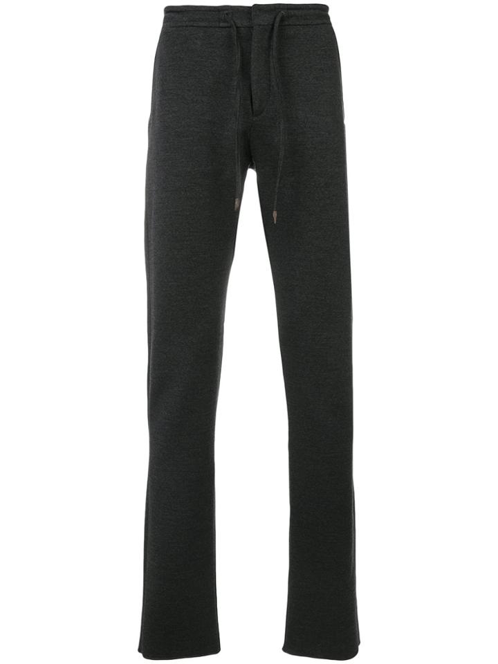 Ermenegildo Zegna Zipped Track Pants - Grey