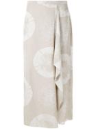 Alcaçuz Limousine Skirt - Neutrals