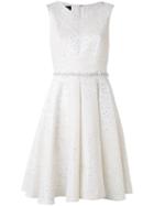 Talbot Runhof Sequin Embellished Dress - 11 - White