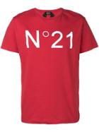 Nº21 Logo Print T-shirt - Red