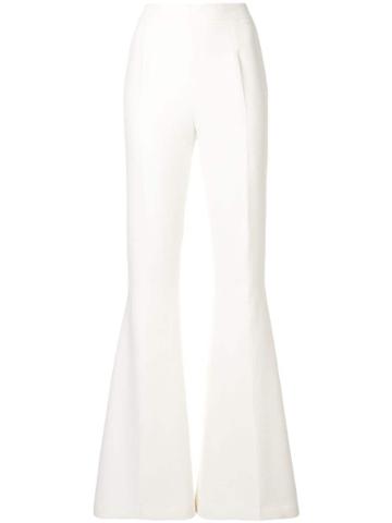Safiyaa London Flare Trousers - White