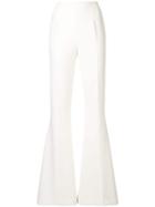 Safiyaa London Flare Trousers - White
