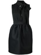 Dsquared2 Fallon Dress, Women's, Size: 40, Black, Polyester/wool/silk