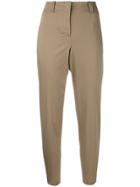 Incotex Cropped Trousers - Nude & Neutrals