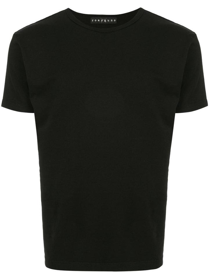 Roarguns Studded Crew Neck T-shirt - Black