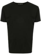 Roarguns Studded Crew Neck T-shirt - Black