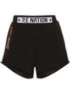 P.e Nation Traverse Logo Running Shorts - Black