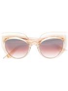 Dita Eyewear Conique Sunglasses - Nude & Neutrals