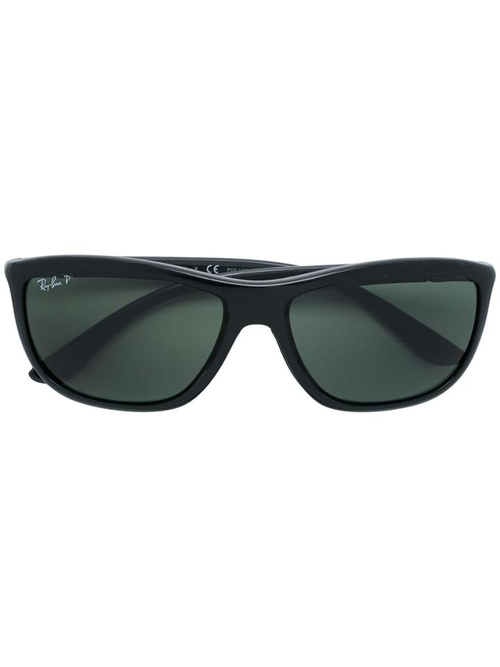 Ray-ban Square Polarized Sunglasses - Grey