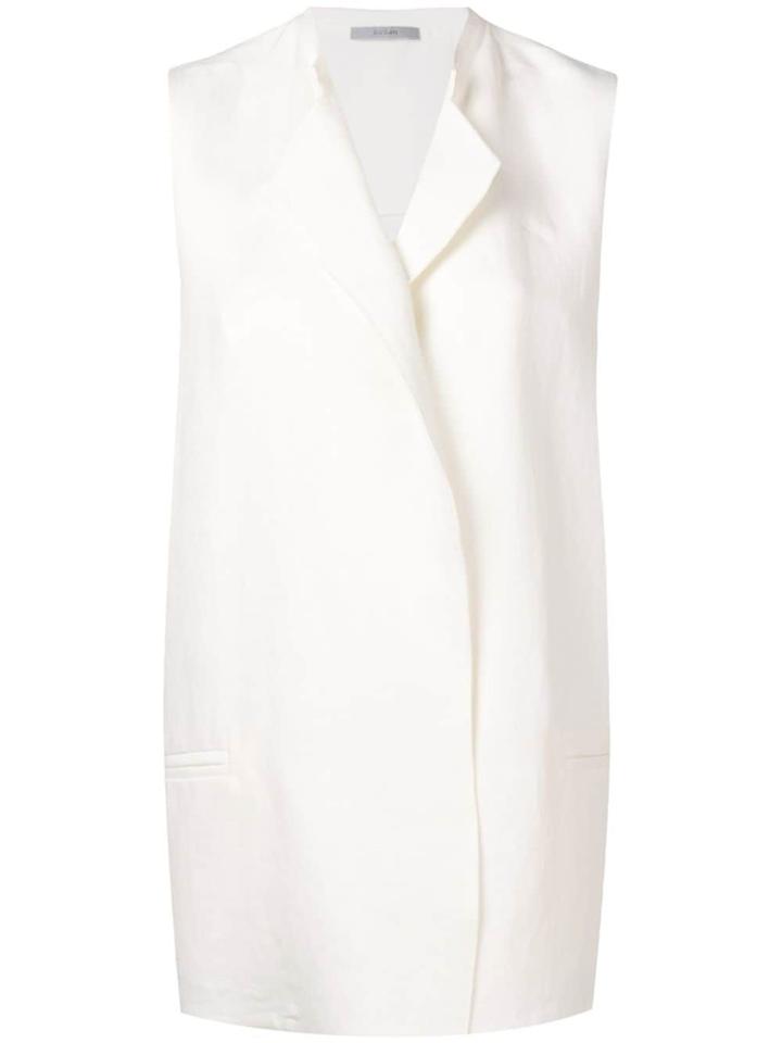 Dusan Tailored Oversized Waistcoat - White