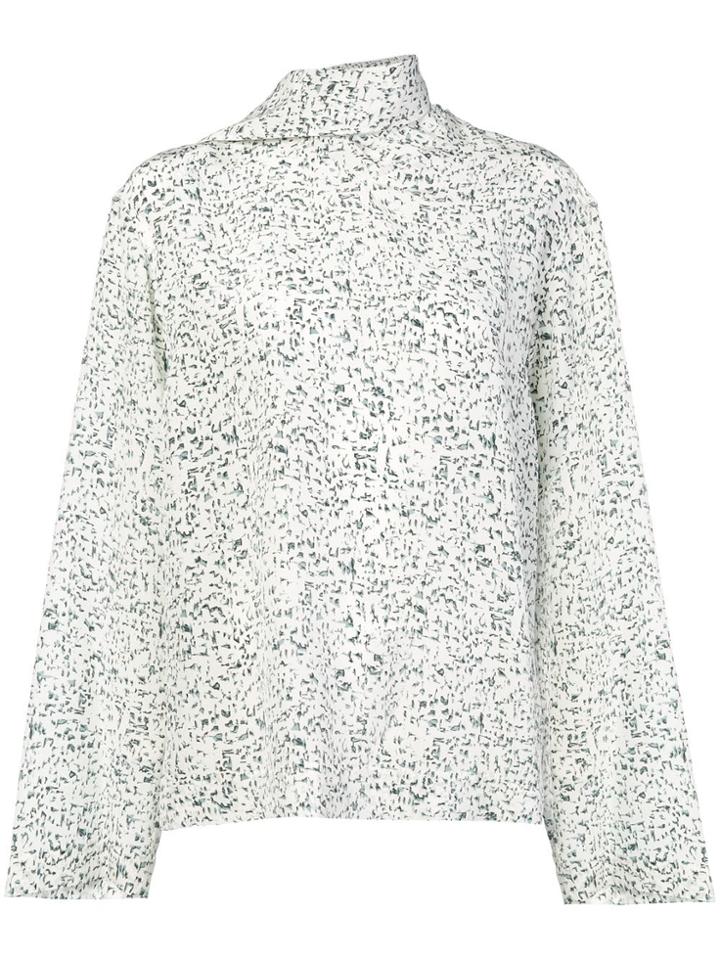 Joseph Scarf Neck Blouse - White