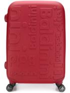 Baldinini Logo Suitcase - Red