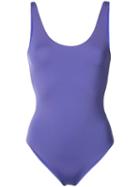 Onia - Kelly Swimsuit - Women - Nylon/spandex/elastane - Xl, Pink/purple, Nylon/spandex/elastane