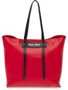 Miu Miu Grace Lux Tote Bag - Red