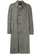A.n.g.e.l.o. Vintage Cult 1990's Tweed Overcoat - Grey