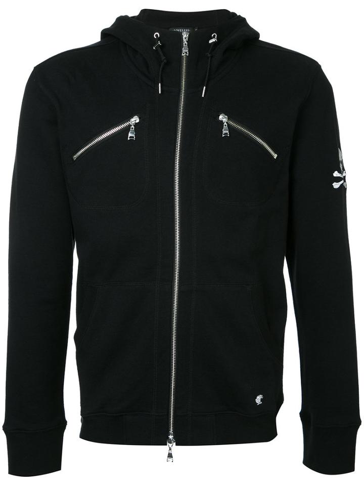 Loveless - Zip Pocket Hoodie - Men - Cotton - 3, Black, Cotton