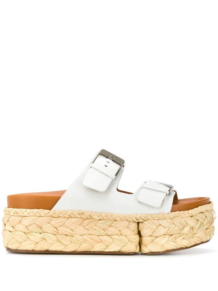 Clergerie Abby Sandals - White