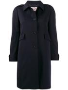 Prada Pre-owned 1990's Trench Coat - Blue