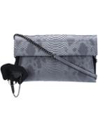 Christian Siriano 'karima' Clutch, Women's, Grey