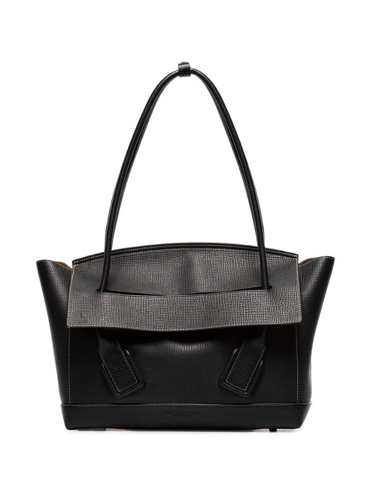 Bottega Veneta Arco 48 Leather Tote Bag - Black