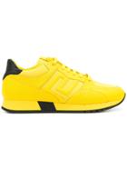 Versace 3d Medusa Sneakers - Yellow & Orange
