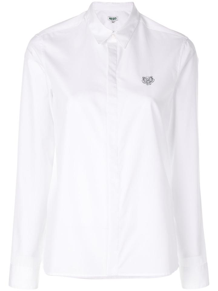 Kenzo Mini Tiger Shirt - White