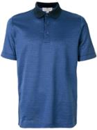 Canali Fitted Polo Top - Blue