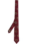 Burberry Slim Cut Archive Tie - Red