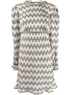 Missoni Zigzag Day Dress - Neutrals