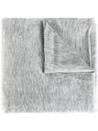 Kristensen Du Nord Layered Scarf, Adult Unisex, Grey, Silk/spandex/elastane/cashmere