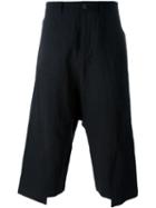 Individual Sentiments Drop-crotch Cropped Trousers