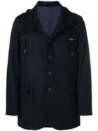 Giorgio Armani Hooded Jacket - Blue
