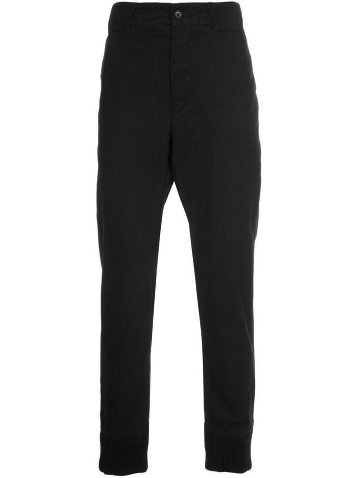 Engineered Garments Straight Trousers, Men's, Size: 32, Black, Cotton