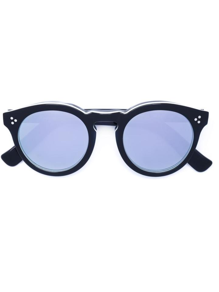 Illesteva 'leonard Ii' Sunglasses, Adult Unisex, Black, Acetate