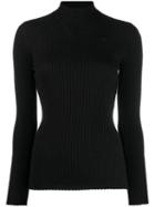 Courrèges Turtleneck Sweatshirt - Black