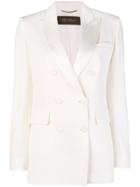 Max Mara Classic Tailored Blazer - White