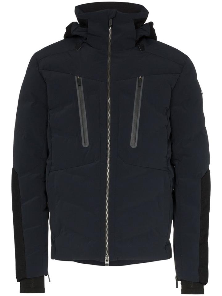 Kjus Black Linard Hooded Feather Down Jacket