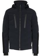Kjus Black Linard Hooded Feather Down Jacket