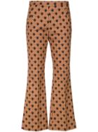 Andrea Marques Wind Rose Wide Leg Cropped Trousers - Unavailable