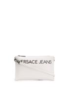 Versace Jeans Printed Logo Wallet - White