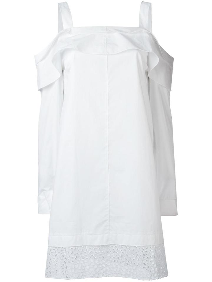 Proenza Schouler Off-shoulder Dress - White