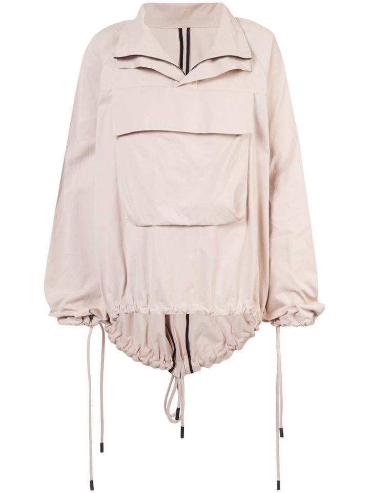 Osklen Oversized Front Compartment Sweatshirt - Brown