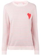 Chinti & Parker Spotted Sweater - Pink & Purple